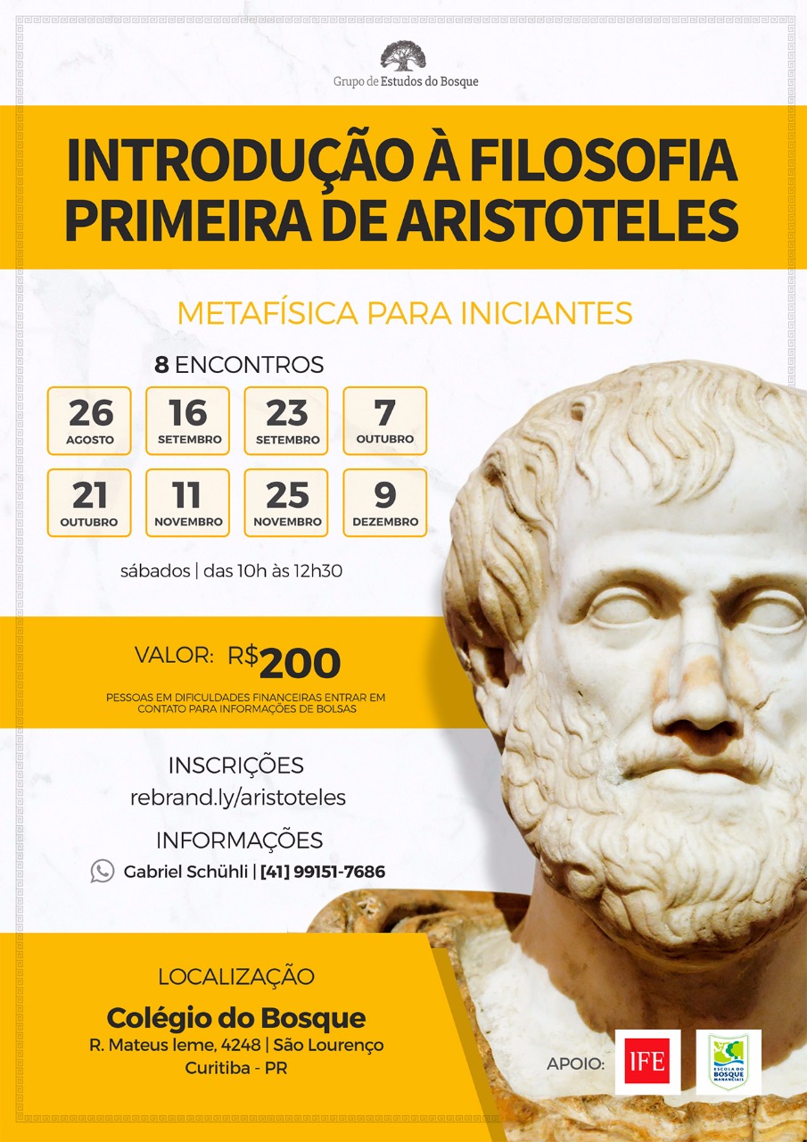 Introdução à Filosofia Primeira de Aristoteles