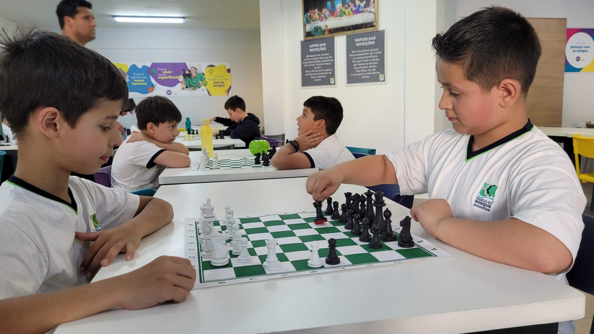 Bosque realiza torneio de xadrez para o Fundamental