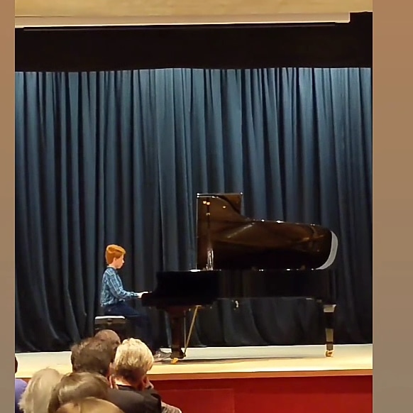 Recital de Piano do aluno Inácio Wildt