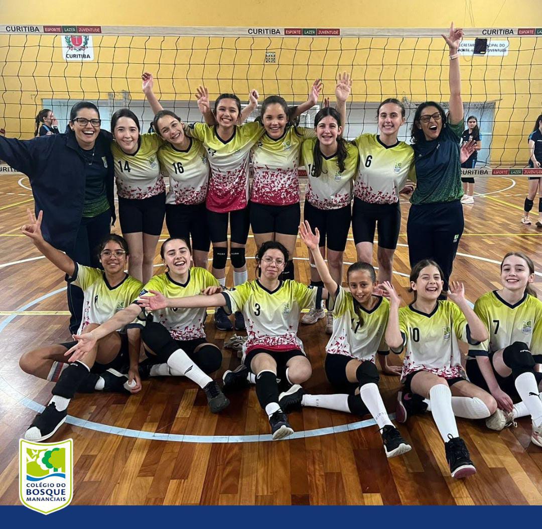 TIME DE VÔLEI DA UNIDADE MANANCIAIS ESTREIA NA III COPA ESCOLAR