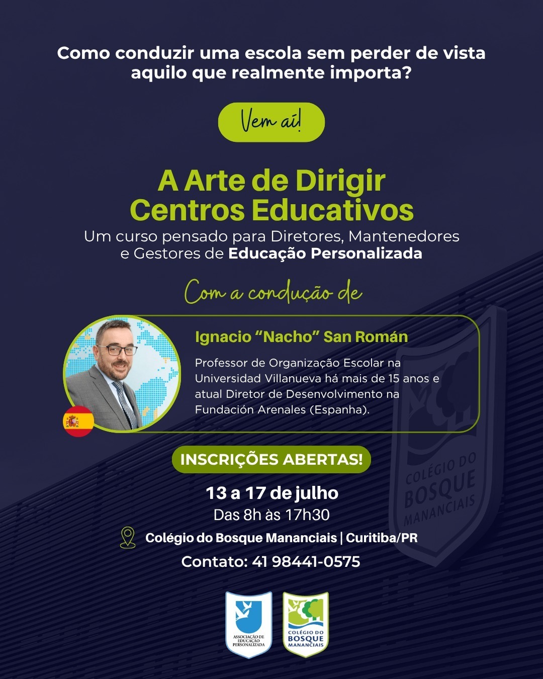 Curso A Arte de Dirigir Centros Educativos