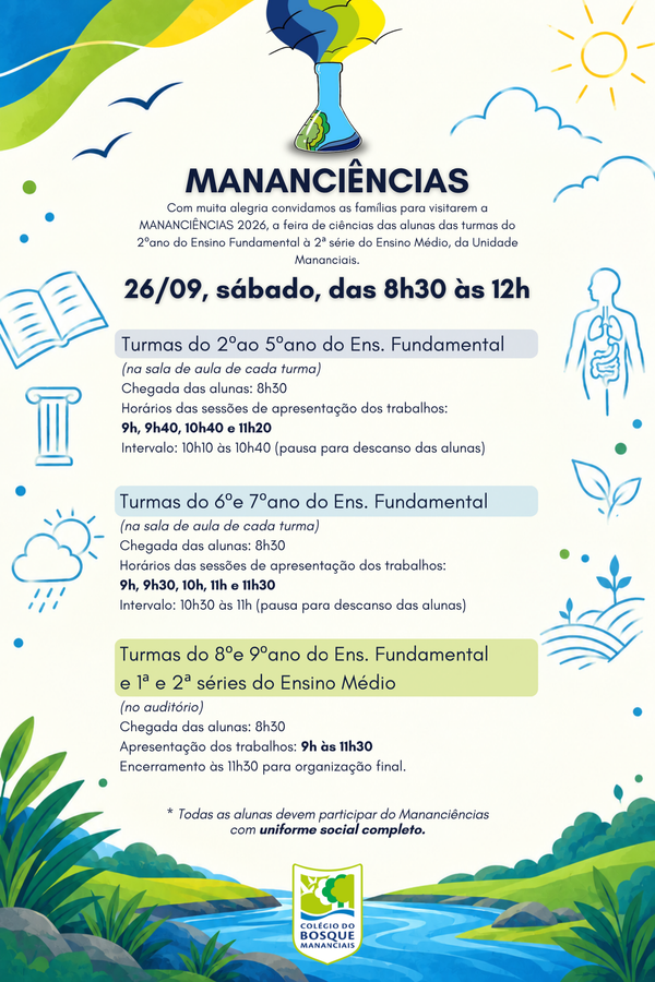 Mananciências 2026